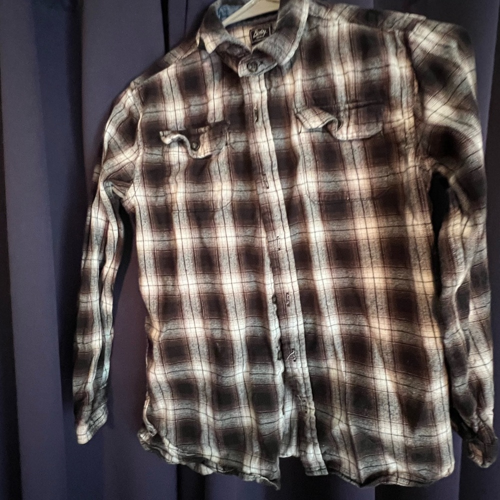 No by kids flannel shirt